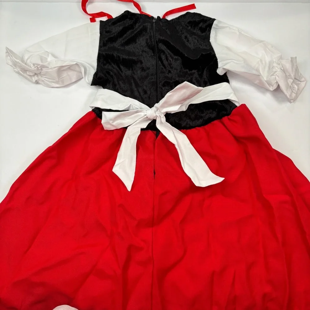 Little Red Riding Hood Girls 4T Fun Costumes 2PC Dress Cape Halloween Fairy Tale